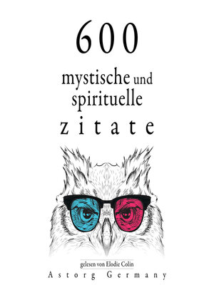 cover image of 600 mystische und spirituelle Zitate
